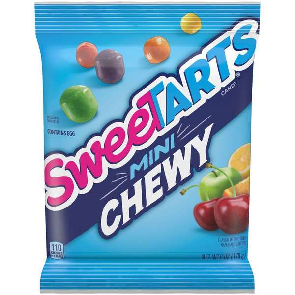 Sweetart Sweetart Mini Chewy Candy 6 oz. Bag, PK12 00079200698751U